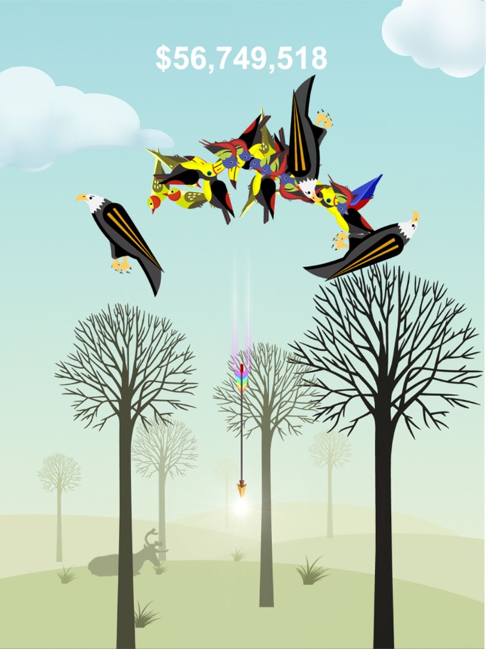 弓箭捉小鸟-疯狂的捕鸟大作战