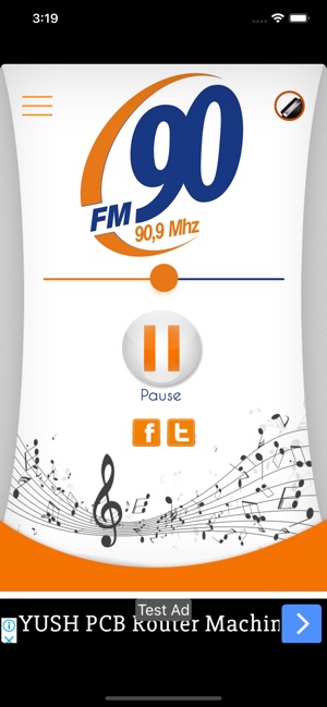 Radio FM 90,9 MHz