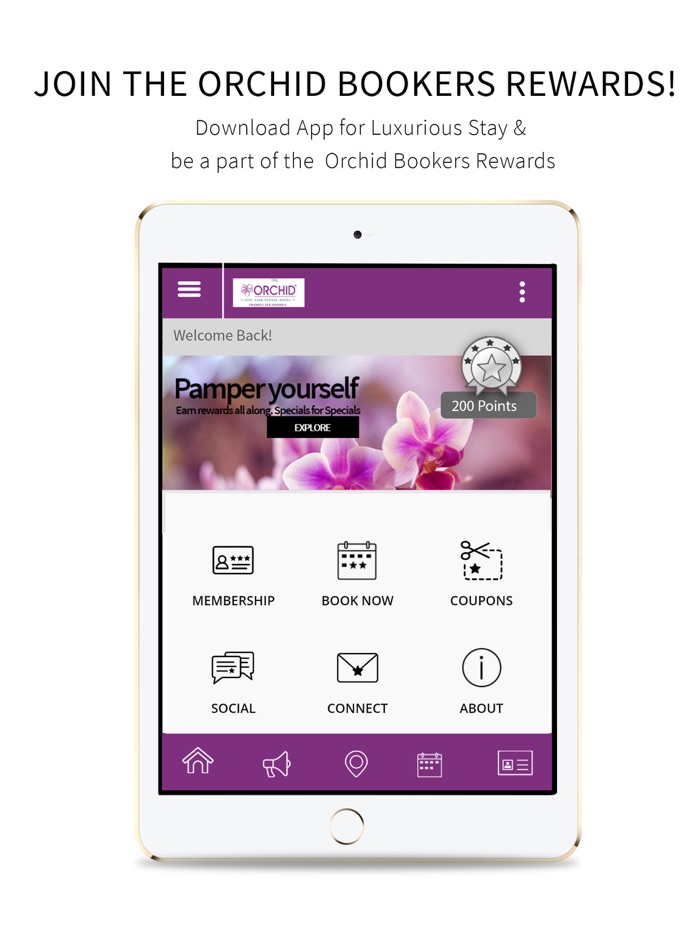 Orchid Bookers App