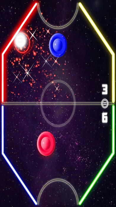 Neon Space Hockey Champion screenshot 3
