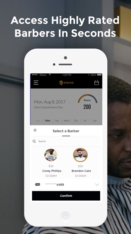 Status: The Barbershop App