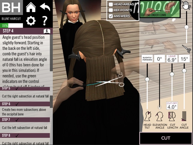 Milady Haircutting Simulation(圖1)-速報App