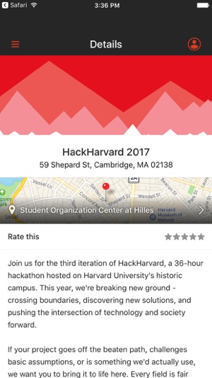 HackHarvard 2017 Guidebook(圖2)-速報App