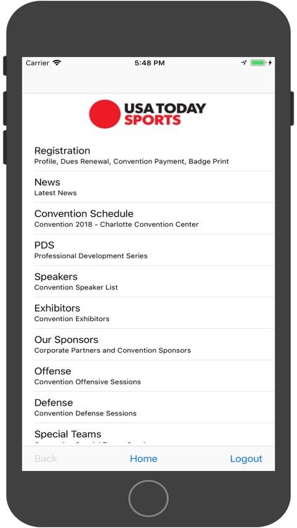 AFCA Mobile 2018 screenshot-3