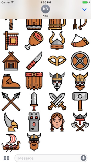 Vikings Stickers Emojis(圖3)-速報App