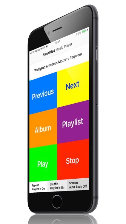 Simplified Music Player