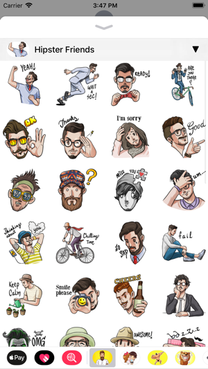 Hipster Sticker •(圖4)-速報App