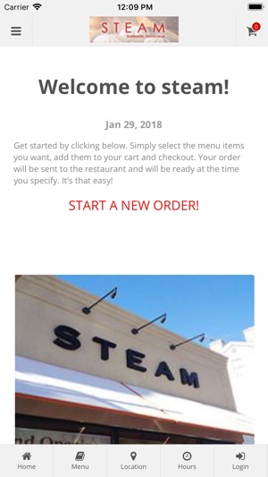 STEAM Online Ordering