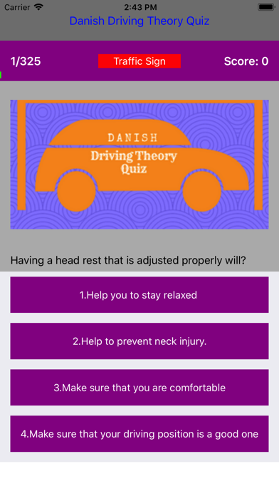 How to cancel & delete Driving Licence Theory Quiz from iphone & ipad 1