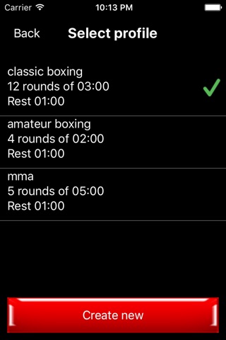 Boxing Timer Prof screenshot 4