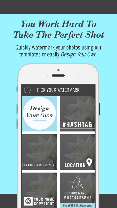 Watermark Brand Professional Screenshot on iOS