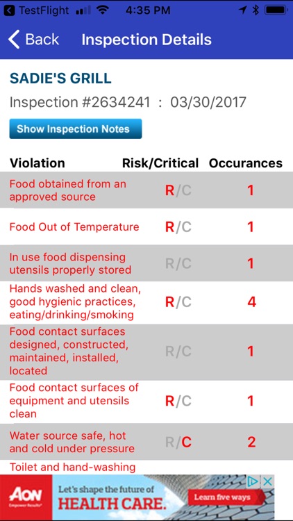 Restaurant Inspections – WPLG