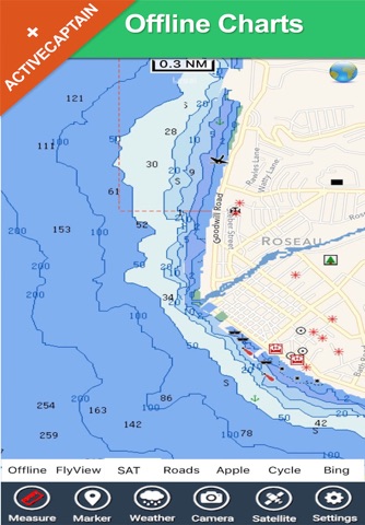 Dominica HD GPS Map Navigator screenshot 2