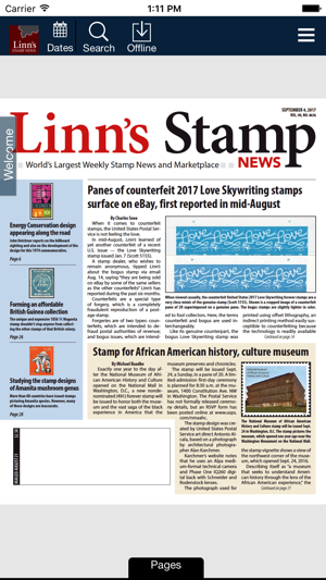 Linn's Stamp News(圖1)-速報App