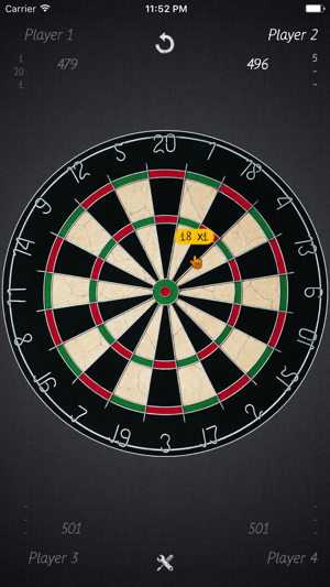 Darts Score Board