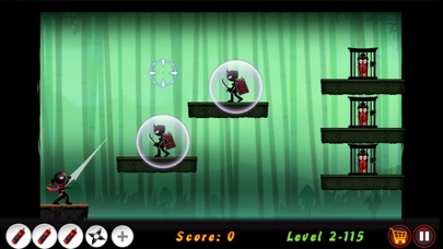 Stickman Ninja Warriors screenshot 2
