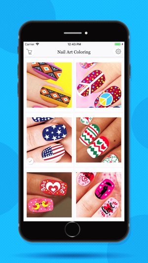 Nail Art Color by Number