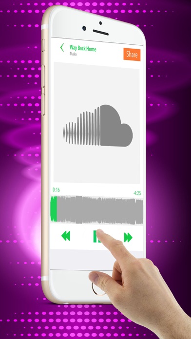 iMp3 Player Music Cloud Stream screenshot 2