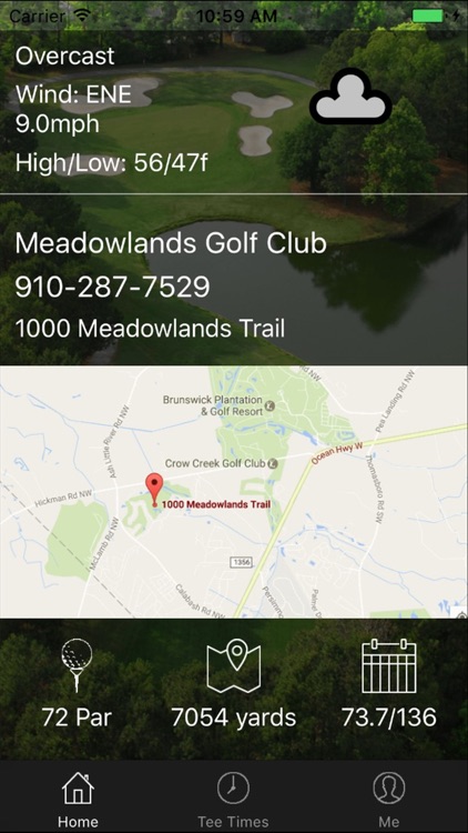 Meadowlands Golf Tee Times