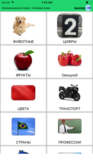 Learning Russian - Basic Words(圖1)-速報App