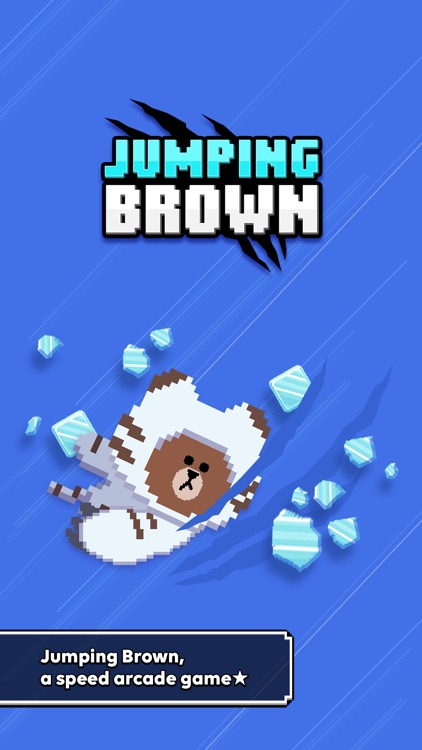 Jumping Brown