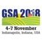 The GSA Annual meeting 2018 will be held 4-7 November in Indianapolis, Indiana, USA