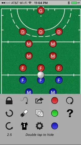 Game screenshot Field Hockey WhiteBoard apk