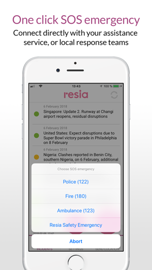 Resia Safety – Global Warnings(圖3)-速報App