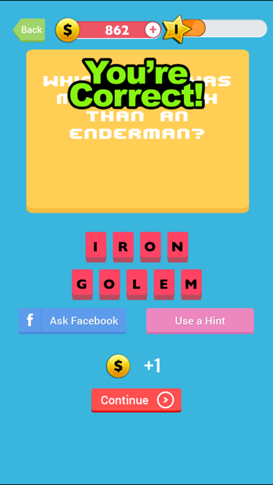 Pocket Trivia for Min... screenshot1