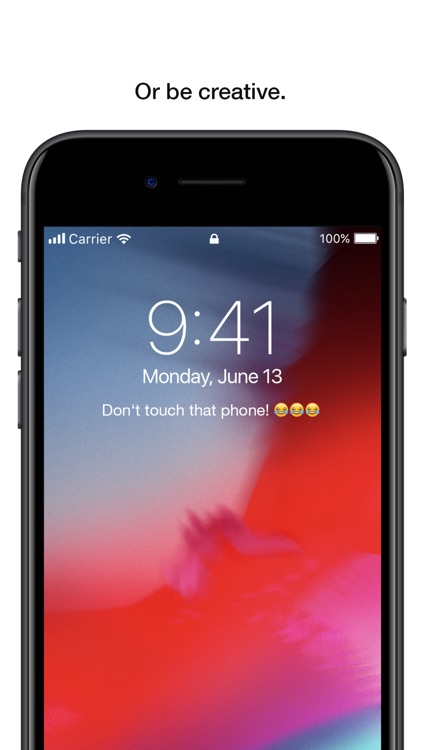 IfFound - Lock Screen number
