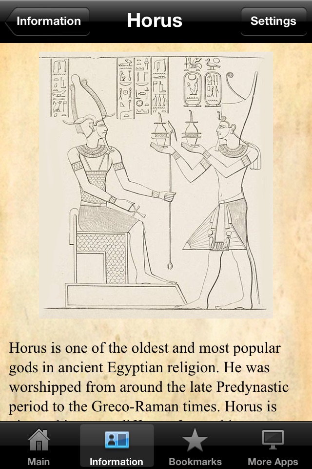 Egyptian Gods Pocket Reference screenshot 2