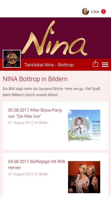 Tanzlokal Nina - Bottrop