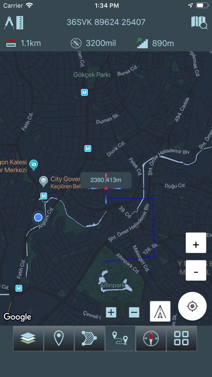 Mgrs & Utm Map
