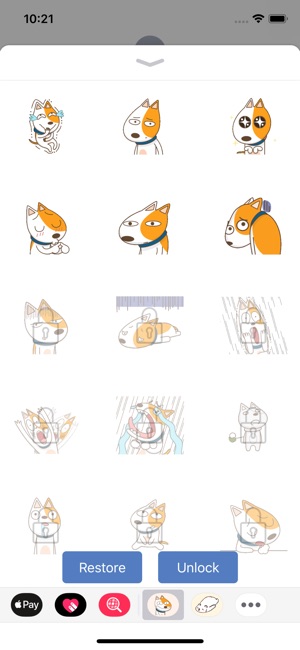 Cool Dog Animated Sticker(圖3)-速報App