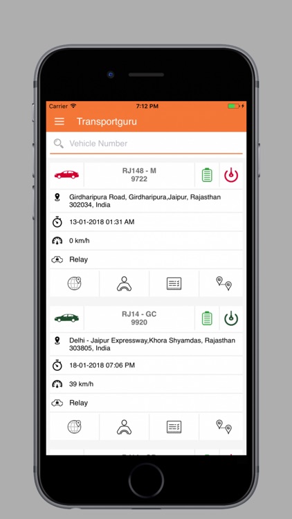 Transportguru Vehicle Tracking