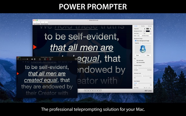 Teleprompter: Teleprompter App For Windows 10