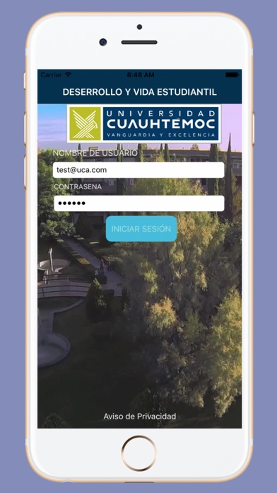 UCA App screenshot 2
