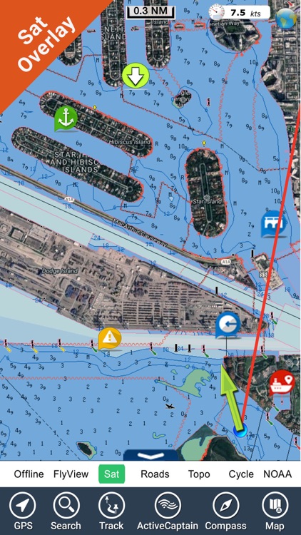 Marine Alaska S. E. GPS Charts
