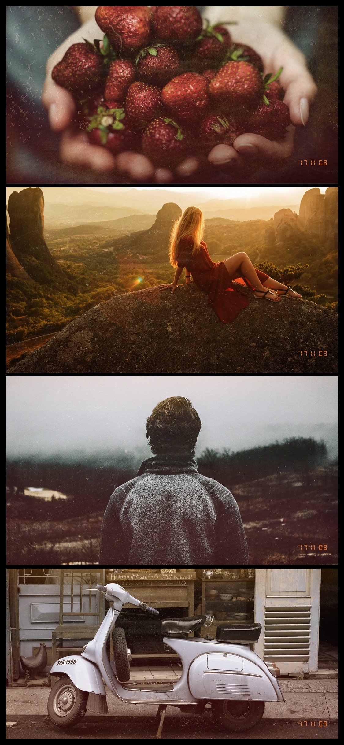 Screenshot do app Goodak Cam - analog retro film