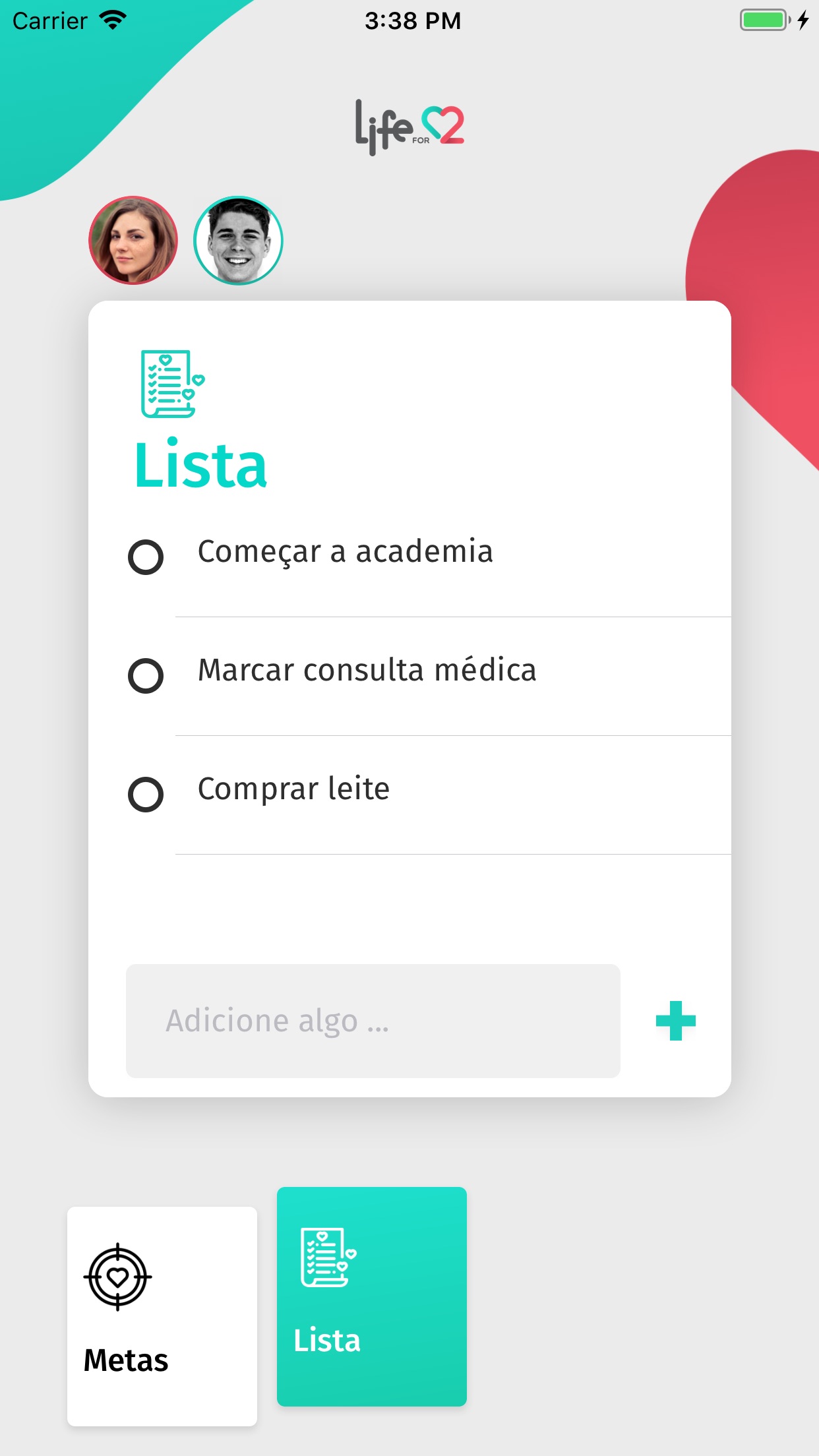 Screenshot do app Life for 2