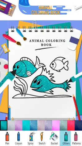 Game screenshot Kids Coloring Book free app pa mod apk