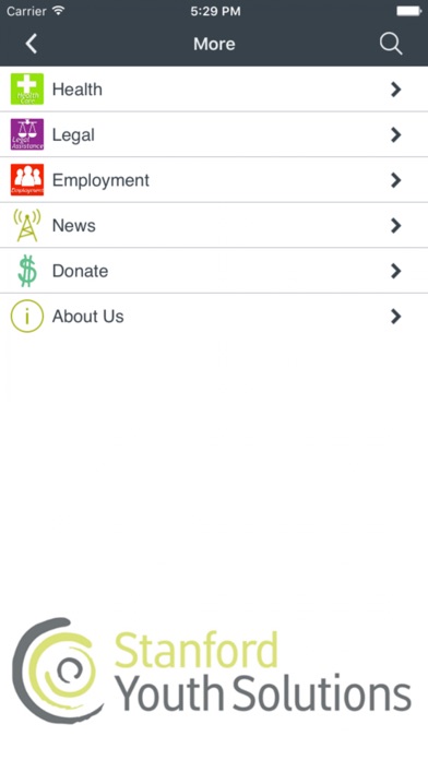 Stanford Youth Solutions screenshot 2