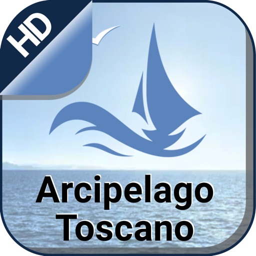 Archipelago Tuscan offline nautical fishing charts icon