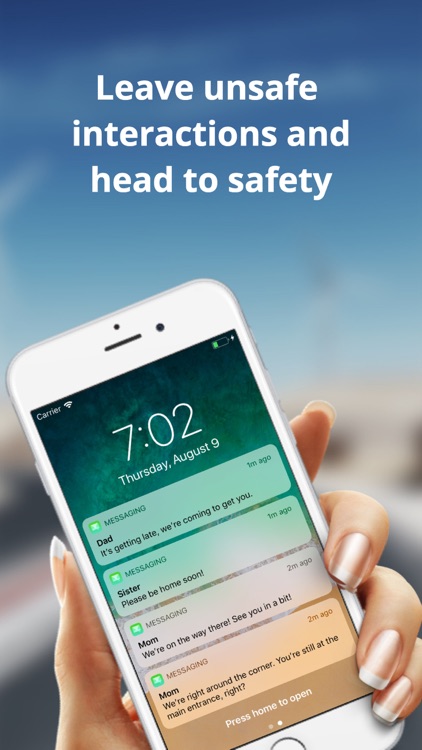 Messaging – Safety Excuse screenshot-3