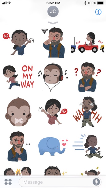 Uncharted: The Lost Legacy Stickers