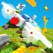 Fly with a block styled airplane in a similiar environment and collect more and more coins what you can use the in game store and buy great addons for your airplane
