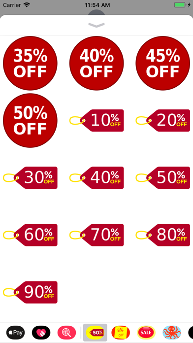 Discount Tag Sticker Pack screenshot 2