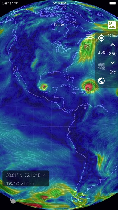 Wind Map: 3D Hurricane Tracker screenshot 2