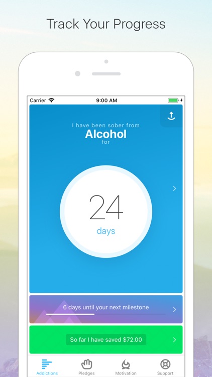 I Am Sober - Sobriety Counter