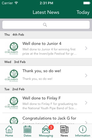 St Columba's School screenshot 4